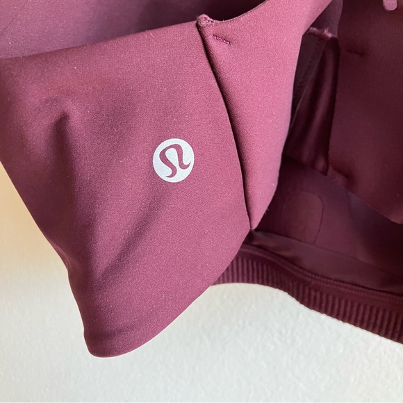 Lululemon AirSupport Bra High Support Size 34D Purple Ultralu Sports Bra Running - Picture 7 of 14